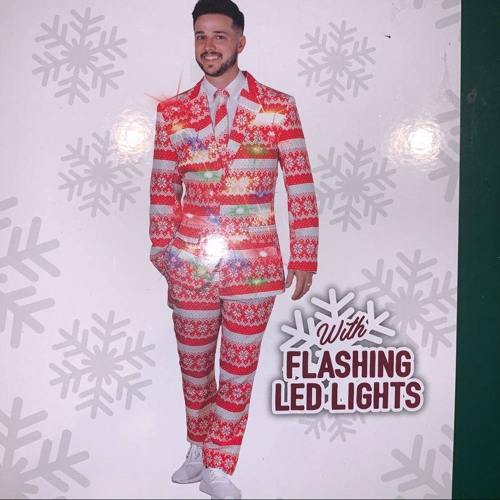 Life of the Party 3-Piece Christmas Suit Large